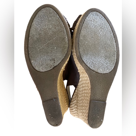 Steve Madden brown fabric espadrilles, size 8 - Picture 11 of 11